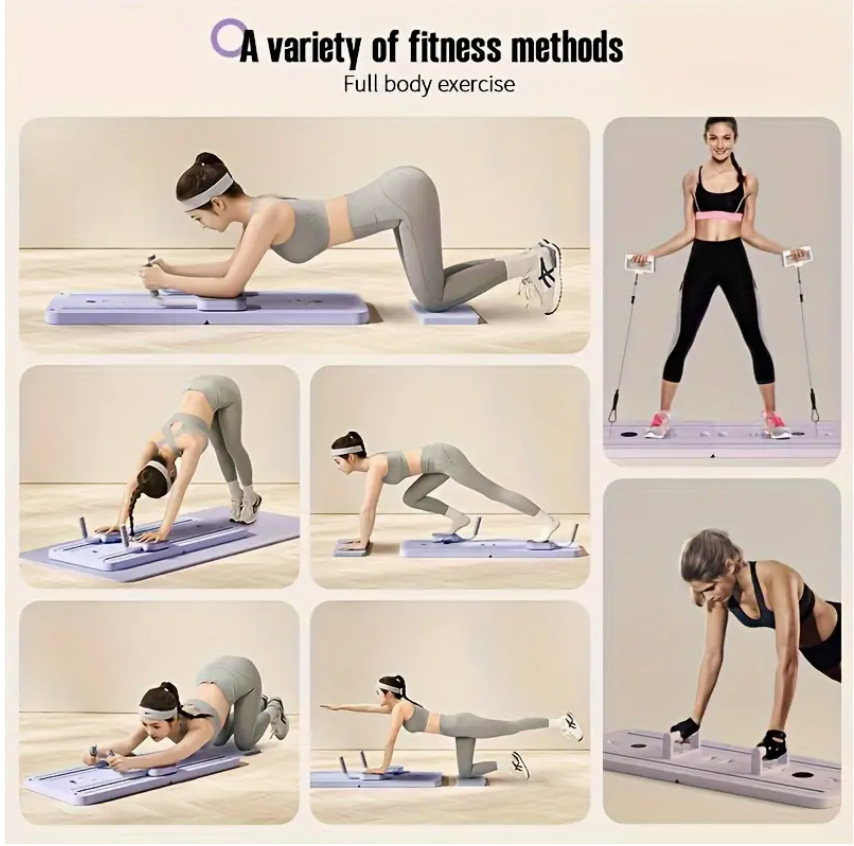 VIRAL 8-in-1 PILATES BOARD |Black